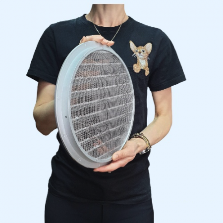 IGC 250 Airone Наружная круглая алюминиевая решетка