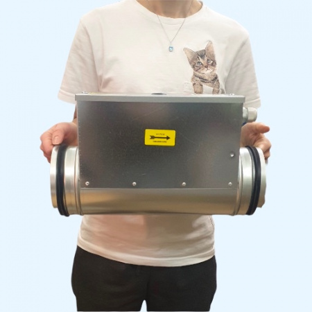 EHC 125-1,2/1 Shuft круглый канальный нагреватель