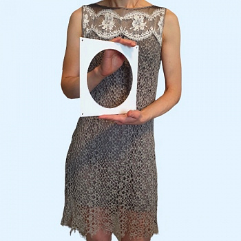 16НКП ERA Накладка торцевая НКП D160 205х205 пластик