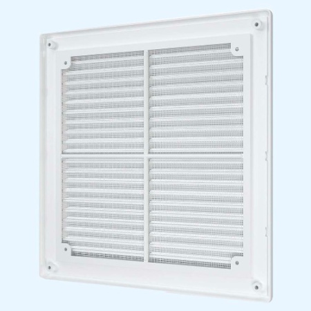 A2525R AURAMAXРешетка вентиляционная AR сетка разъемная 250х250 пластик