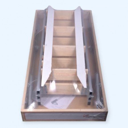 ЧЛ-15 600х1200 Лесенка Деревянная чердачная лестница встраиваемая в потолок