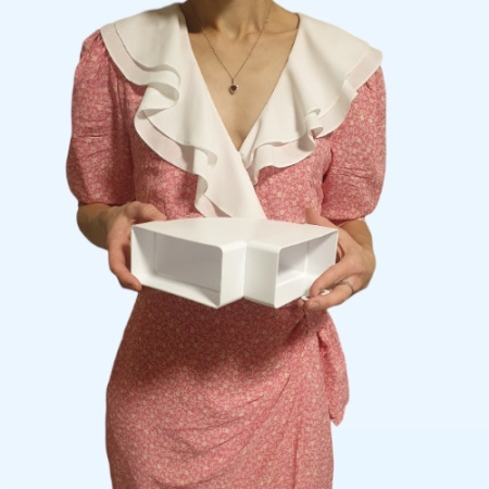 612КГП ERA Колено КГП 60х120 горизонтальное пластик