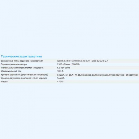 8000 Aqua RP PB EB Breezart Приточно-вытяжная установка с пластинчатым рекуператором