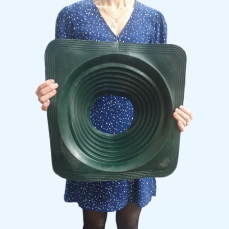 №8R зеленая (178-330) Манжета кровельная разъемная из термостойкой резины EPDMп