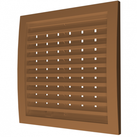 3535РРПН Решетка вентиляционная РРПН разъемная регулируемая 350х350 ASA Terracotta (терракот) ERA STREETLINE