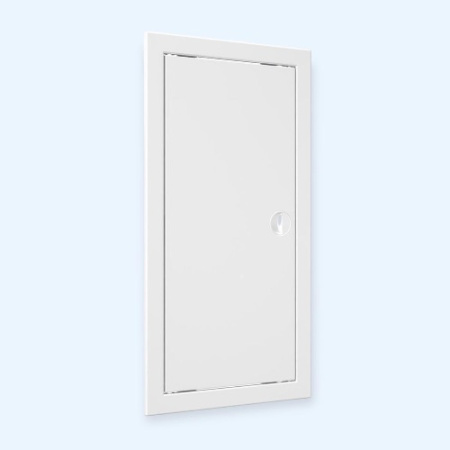 Л2040Р ЭРА (ERA) Люк ревизионный ЛР фланец 196х396 ручка 218х418 пластик EVECS