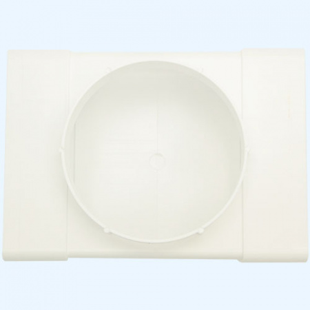 612ТФ10П ERA Тройник ТФП D100 с выходом 60х120 пластик