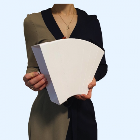 620КРП ERA Колено КРП 60х204 разноугловое пластик