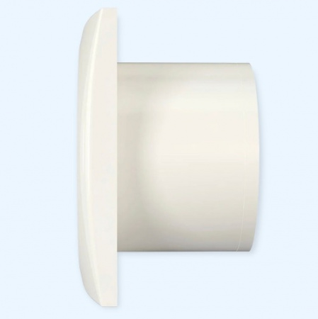 AURA 5C Ivory DICITI Вентилятор накладной D125 обр.клапан