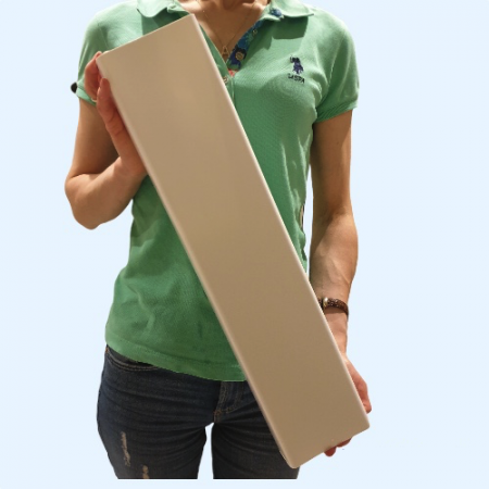 511ВП ERA Воздуховод ВП 55х110 L0,5м пластик