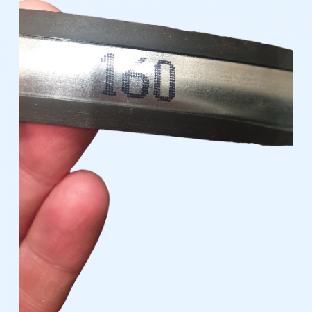 Хомут 160 для воздуховода с резиновым профилем