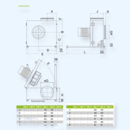 КВР-21 Т Ванвент (Vanvent) вентилятор кухонный