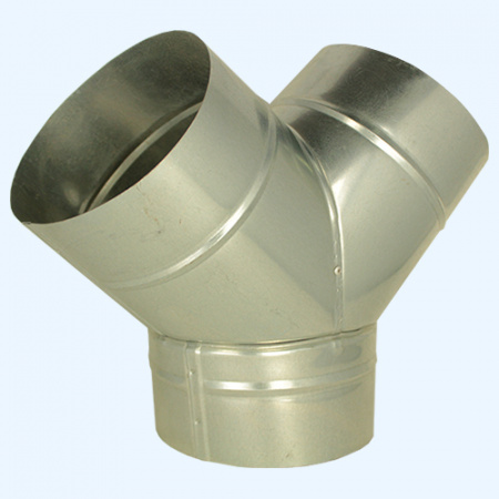 Тройник-штаны оцинкованный Y 160 Ц