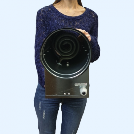 Airone EOK-160-2,4-1ф круглый канальный нагреватель