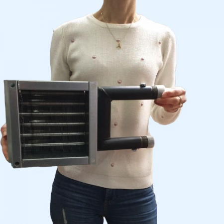 ZWA 150*150-2 ZILON Водяной нагреватель для квадратных и круглых каналов