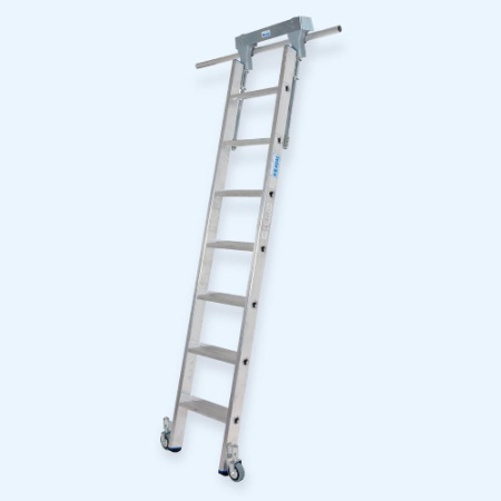 Лестница стеллажная для трубчатой шины Stabilo Krause 7 ступеней (819321)