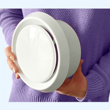 DVA (DVK) 150 Airone диффузор-анемостат пластиковый DVA (DVK) 150 Airone диффузор-анемостат пластиковый