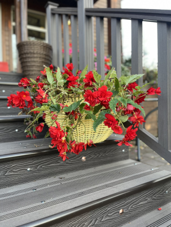 Кашпо морская звезда из искусственного ротанга 16 литров