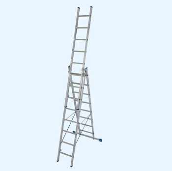 KRAUSE STABILO 3х8 (133748) Лестница трехсекционная универсальная KRAUSE STABILO 3х8 (133748) Лестница трехсекционная универсальная