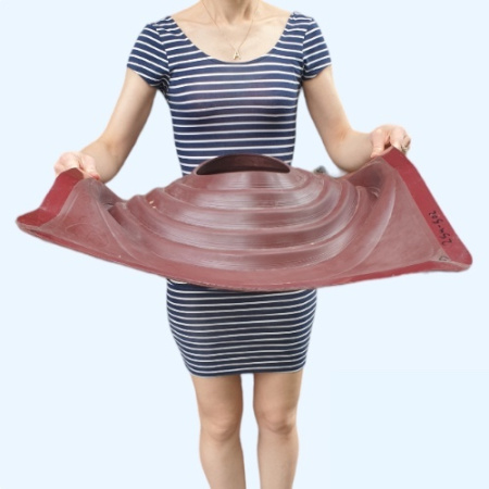 Манжета кровельная прямая из термостойкой EPDMп резины красная № 9 (254-502 мм)