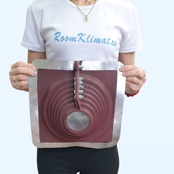 №4R красная (75-160) Манжета кровельная разъемная из термостойкой резины EPDMп