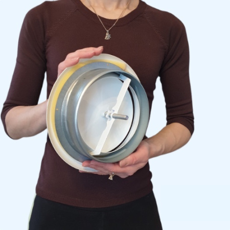 DVS-P (DVS-U) 160 Airone Диффузор-анемостат металлический приточный