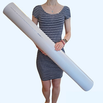 12,5ВП1  ERA Воздуховод ВП D125 L1м пластик