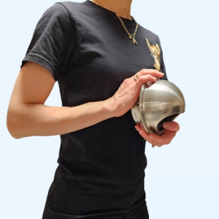 SGS 100 Shuft Наружная решетка колпак неокрашенная сталь