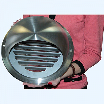 TC 200 INOX Airone Наружная решетка колпак из нержавеющей стали TC 200 INOX Airone Наружная решетка колпак из нержавеющей стали