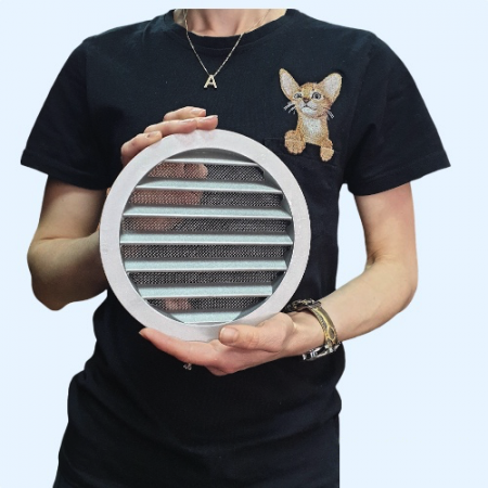 IGC 160 Airone Наружная круглая алюминиевая решетка