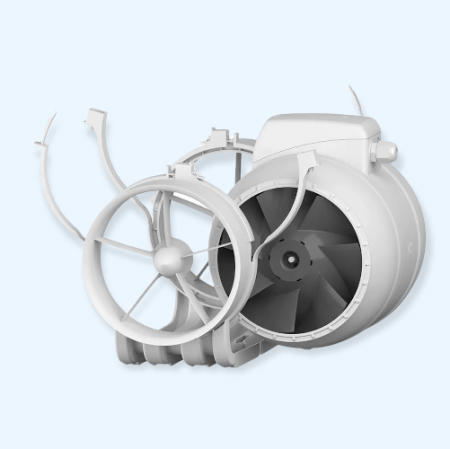 TYPHOON 160 2SP ERA PRO Вентилятор канальный D160 осевой 2 скорости