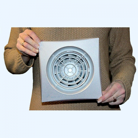 SILENT-200 CZ SILVER Soler&Palau Накладной бытовой вентилятор SILENT-200 CZ SILVER Soler&Palau Накладной бытовой вентилятор