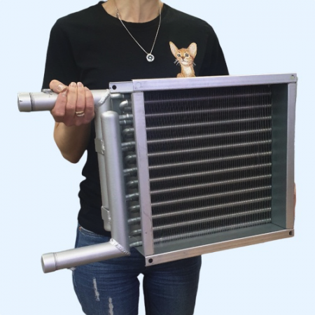 ZWA 300*300-2 ZILON Водяной нагреватель для квадратных и круглых каналов