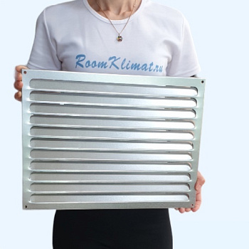 РМ 400х300 оцинкованная Решётка вентиляционная металлическая