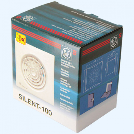SILENT-100 CZ Soler&Palau Накладной бытовой вентилятор SILENT-100 CZ Soler&Palau Накладной бытовой вентилятор