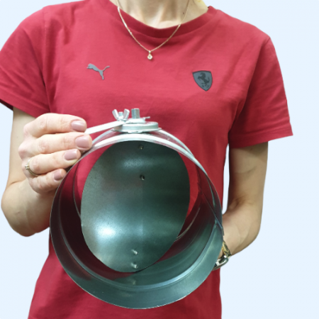 DCr 150 Вент Воздушный дроссель-клапан с ручным приводом