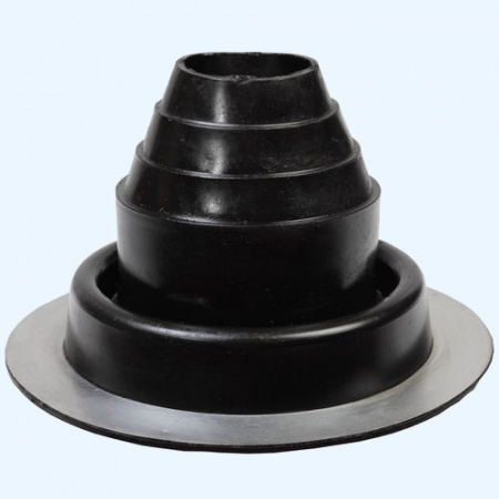 Манжета кровельная прямая №2 синяя EPDM (45-75 мм) Манжета кровельная прямая №2 синяя EPDM (45-75 мм)