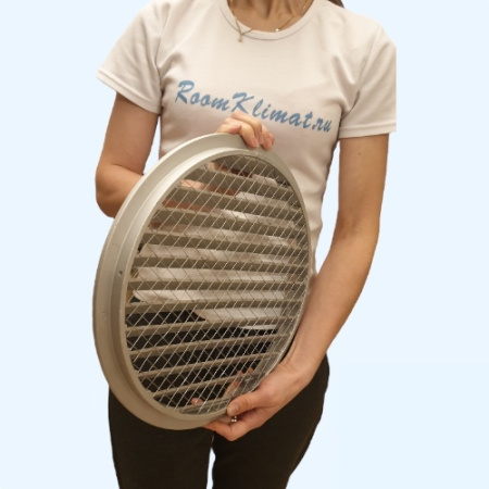 PGC 315 Shuft круглая наружная алюминиевая решетка