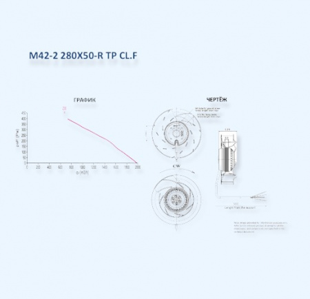 MES M42-2 280X50-R TP CL.F Мотор-колесо серии M