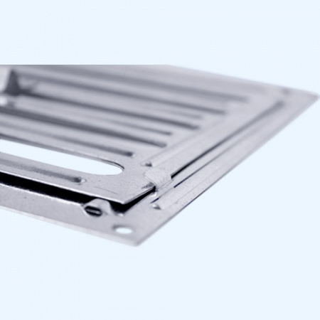 Р200 Решетка металлическая с жалюзи (задвижкой)