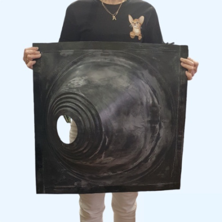 Ультраугол №2 черная (125-280 мм) Манжета кровельная из термостойкой EPDMп резины