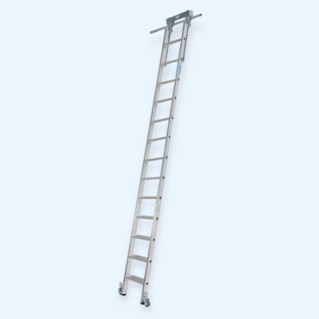 Лестница стеллажная для трубчатой шины Stabilo Krause 13 ступеней (819383)