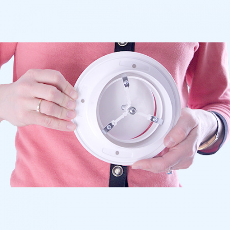 10АПВП ERA Анемостат АПВП фланец D100 регулируемый D150 пластик