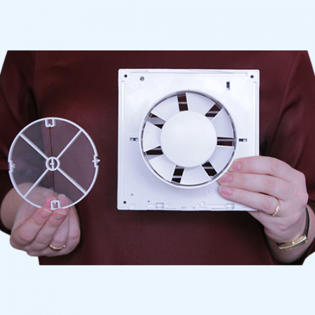 ERA 4C HT Вентилятор накладной ERA D100 обр.клапан