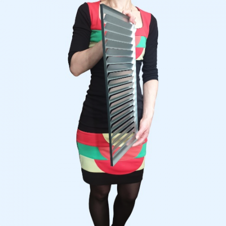 РМ 250х500 оцинкованная Решётка вентиляционная металлическая