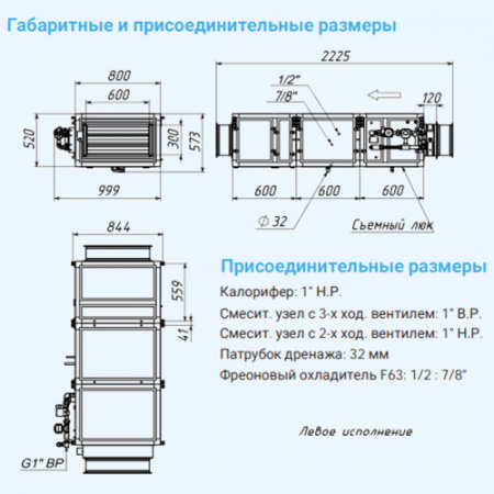 2700 Aqua F BC Breezart Приточная установка с фреоновым охладителем