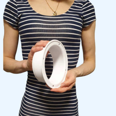 12,5Ф ЭРА (ERA) Фланец Ф D125 D160 пластик