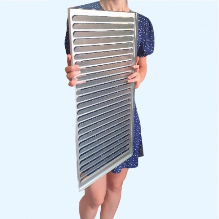 РМ 350х650 оцинкованная Решётка вентиляционная металлическая