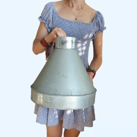 Редуктор (переход) оцинкованный 100/315 Ц