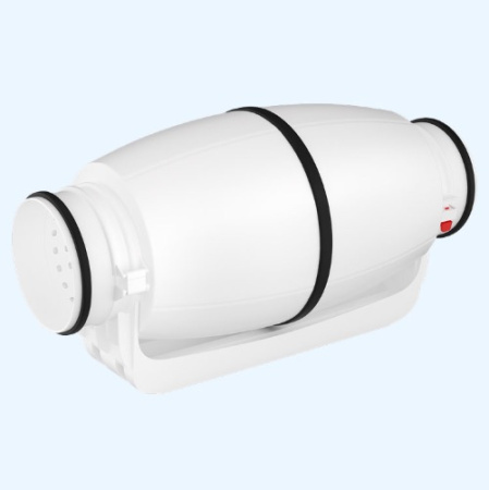 LS-125-V LAMPRECHT Круглые канальные вентиляторы в шумоизолированном корпусе